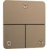 Image de hansgrohe, Robinetterie de salle de bains, ShowerSelect Comfort Q robinet, encastré, 3 consommateurs, rosace Soft Edge, 15587