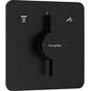 Image de hansgrohe, Robinetterie de salle de bains, HG Mitigeur DuoTurn Q encastré, 2 consommateurs noir mat