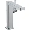 Image de hansgrohe, Robinetterie de salle de bains, Tecturis Wastafelmengkraan - sans déchets - 15.7cm uitloop - chroom