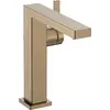 Image de hansgrohe, Robinetterie de salle de bains, Tecturis E ngreeps lavabokraan 150 Fine CoolStart met afvoerplug Brushed Bronze