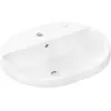 Image de hansgrohe, Lavabo, Xuniva U lavabo encastré, SmartClean, avec trop-plein, 1 trou pour robinet, 550x450mm, bl (450 mm, 550 mm)