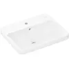 Image de hansgrohe, Lavabo, Xuniva Q lavabo encastré, SmartClean, avec trop-plein, 1 trou pour robinet, 550x450mm, bl (450 mm, 550 mm)