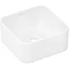 Image de hansgrohe, Lavabo, Xuniva Q lavabo à poser, SmartClean, sans trop-plein, sans trou pour robinet, 300x300mm (300 mm, 300 mm)