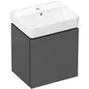 Image de hansgrohe, Lavabo, Xanuia Q lave-mains, 1 trou de robinetterie, avec trop-plein, 500x390mm, blanc (390 mm, 500 mm)