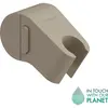 Image de hansgrohe, Barre de douche + curseur, WallStoris Planet Edition support de douche à main à poussoir, sable recyclé, 28918210