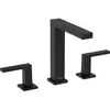 Image de hansgrohe, Robinetterie de salle de bains, Tecturis E 3-gats washboardkraan 150 met afvoerplug mat zwart