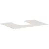 Image de hansgrohe, Console de lavabo, Xevolos E Console, 1 découpe au centre, 780x550mm, 54208
