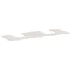 Image de hansgrohe, Console de lavabo, Xevolos E Console, 2 découpes, 1570x550mm, pour vasque à poser, 54211