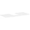 Image de hansgrohe, Console de lavabo, Xevolos E Console, 1 découpe au centre, 1180x550mm, 54210
