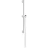 Image de hansgrohe, Barre de douche + curseur, Unica Barre de douche Pulsify S, 65 cm avec support de pommeau de douche Push et flexible