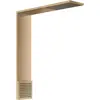Image de hansgrohe, Pommeau de douche, AXOR ShowerComposition module de douche 110/220, 1jet, avec douchette dépaule, saillie 42 (1 Type de jet, 17 l/min)