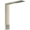 Image de hansgrohe, Pommeau de douche, AXOR ShowerComposition module de douche 110/220, 1jet, avec douchette dépaule, saillie 42 (1 Type de jet, 17 l/min)