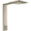 Image de hansgrohe, Pommeau de douche, AXOR ShowerComposition module de douche 250/250, 2jet, avec douchette dépaule, saillie 48 (3 Types de jets, 21.60 l/min)