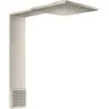 Image de hansgrohe, Pommeau de douche, AXOR ShowerComposition module de douche 250/250, 2jet, avec douchette dépaule, saillie 48 (3 Types de jets, 21.60 l/min)
