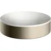 Image de hansgrohe, Lavabo, AXOR Suite lavabo à poser, rond, D 400mm, avec cadre métal, sans trop-plein, SolidSurfac (400 mm, 400 mm)