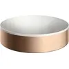 Image de hansgrohe, Lavabo, AXOR Suite lavabo à poser, rond, D 400mm, avec cadre métal, sans trop-plein, SolidSurfac (400 mm, 400 mm)
