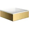 Image de hansgrohe, Lavabo, AXOR Suite lavabo à poser, rectangulaire, 285x285mm, avec cadre métal, sans trop-plein (285 mm, 285 mm)