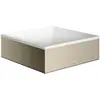 Image de hansgrohe, Lavabo, AXOR Suite lavabo à poser, rectangulaire, 285x285mm, avec cadre métal, sans trop-plein (285 mm, 285 mm)