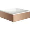 Image de hansgrohe, Lavabo, AXOR Suite lavabo à poser, rectangulaire, 285x285mm, avec cadre métal, sans trop-plein (285 mm, 285 mm)