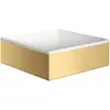 Image de hansgrohe, Lavabo, AXOR Suite lavabo à poser, rectangulaire, 285x285mm, avec cadre métal, sans trop-plein (285 mm, 285 mm)