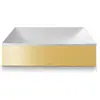 Image de hansgrohe, Lavabo, AXOR Suite lavabo à poser, rectangulaire, 400x400mm, avec cadre métal, sans trop-plein (400 mm, 400 mm)