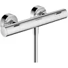 Image de hansgrohe, Robinetterie de salle de bains, Ecostat Fine thermostat de douche, apparent, avec limiteur de température, 1 consommateur