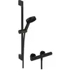 Image de hansgrohe, Système de douche, Pulsify Select S set de douche 105, 3jet Relaxation, élément Ecostat, EcoSmart, barre de
