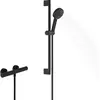 Image de hansgrohe, Système de douche, Pulsify Select S set de douche 105, 3jet Relaxation, Ecostat Fine, EcoSmart, barre de douc