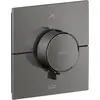 Image de hansgrohe, Robinetterie de salle de bains, AXOR ShowerSelect ID thermostat, encastré, carré, 2 consommateurs, combinaison de sécur