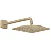 Image de Axor Citterio C hoofddouche EcoSmart met wandbevestiging geborsteld brons