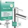 Image de hansgrohe, Robinetterie de salle de bains, Mélangeur lavabo avec pop-up, économie d'eau et d'énergie, design épuré