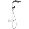 Image de hansgrohe, Système de douche, Système de douche thermostatique avec pomme de pluie et douchette main