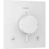 Image de hansgrohe, Robinetterie de salle de bains, Thermostat de douche et bain avec sécurité enfant et réglage de débit