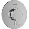 Image de hansgrohe, Robinetterie de salle de bains, Thermostat douche et bain avec sécurité enfant et réglage de débit