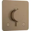 Image de hansgrohe, Robinetterie de salle de bains, Thermostat douche et bain, sécurité enfant, réglage débit, 2 fonctions