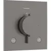 Image de hansgrohe, Robinetterie de salle de bains, Ecostat Comfort E Thermostat encastré pour 2 consommateurs avec combinaison de sécurité intégrée