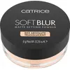 Image de Catrice, Poudre, Soft Blur Matte Setting Powder poudre fixatrice (002, Absolute Translucent, Pêche moelleuse)
