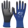 Image de Nitras, Gants de protection, Gants Skin taille 9 bleu/noir EN 388 EPI catégorie II (9)