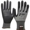 Image de Nitras, Gants de protection, Gants de protection contre les coupures TAEKI, fil spécial TAEKI, gris, enduction PU, noir (code (10)