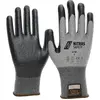 Image de Nitras, Gants de protection, Gants de protection anti-coupures TAEKI, fil spécial TAEKI, gris, revêtement en nitrile, noir (code (9)