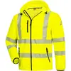 Image de Nitras, Veste de travail, Veste de sécurité coupe-vent jaune fluo, taille XL (XL)