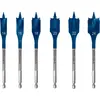 Image de Bosch Professional Zubehör, Foret, EXPERT Self Cut Speed Jeu de mèches plates, 14/16/18/20/22/24 mm, 6 pcs. (14 mm, 16 mm, 18 mm, 20 mm, 22 mm, 24 mm)