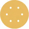Image de Bosch Professional Zubehör, Abrasifs, Papier abrasif Expert C470 avec 6 trous pour ponceuse excentrique, 150 mm, G 80, 5 pcs. (80)