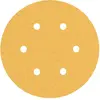 Image de Bosch Professional Zubehör, Abrasifs, EXPERT C470 Papier abrasif à 6 trous pour ponceuse excentrique, 150 mm, G 100, 5 pcs. (100)