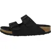 Image de Birkenstock, Unisexe, Sandales, Arizona Birko-Flor étroit, Noir, (36)