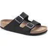 Image de Birkenstock, Femmes, Sandales, Arizona Birko-Flor Nubuk normal - 43872, Noir, (44)