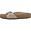 Image de Birkenstock, Femmes, Sandales, Madrid Birko-Flor étroit, Marron, Rose, Beige, Cuivre, (37)