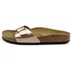 Image de Birkenstock, Femmes, Sandales, Madrid Birko-Flor Étroit, Marron, (39)