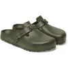 Image de Birkenstock, Unisexe, Sandales, Boston Essentials EVA, Noir, Vert, (41)