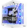 Image de CSL PC de jeu M11900H (2000 Go, 32 Go, AMD Ryzen 7 9800X3D, GeForce RTX 5070 Ti), PC, Blanc